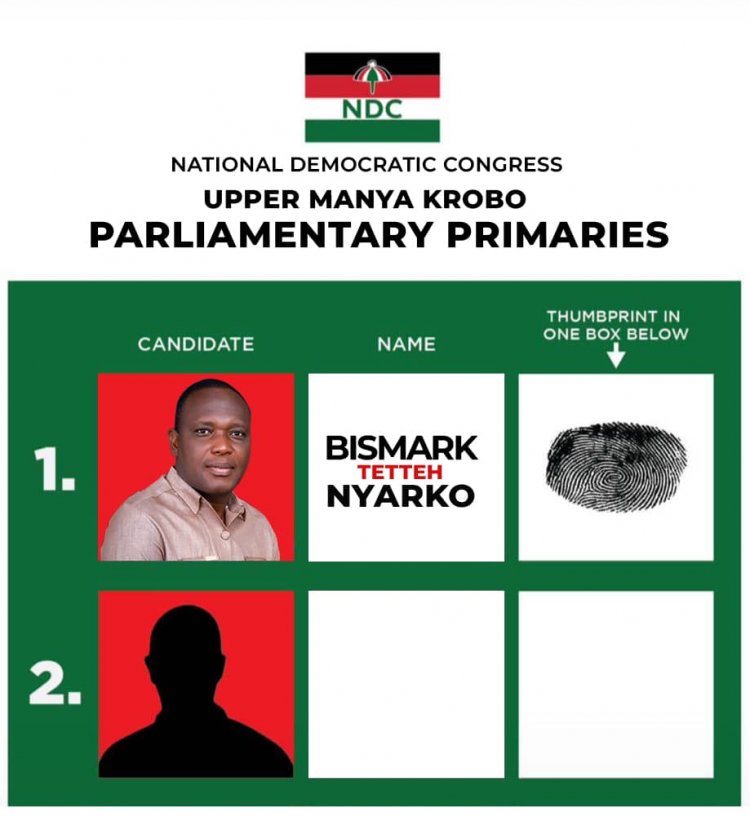 Upper Manya Krobo NDC Delegates Root For Incumbent MP, Bismark Tetteh Nyarko As Parliamentary Candidate