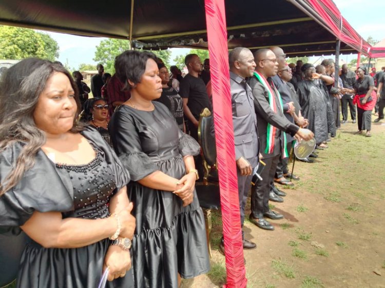 Thousands Of NDC Faithfuls Have Mourned With The Late Davis Tetteh Kudju Narh Family 