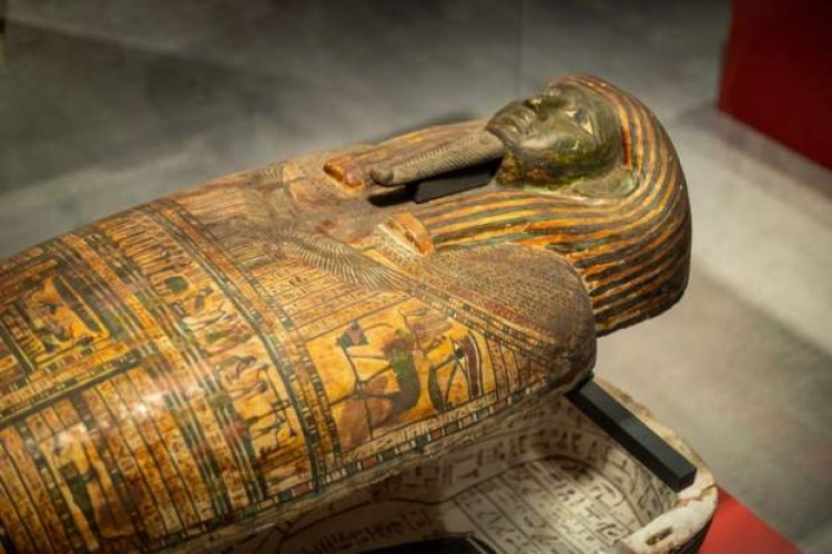 Scans seek to show how Egypt artists created mummy coffins