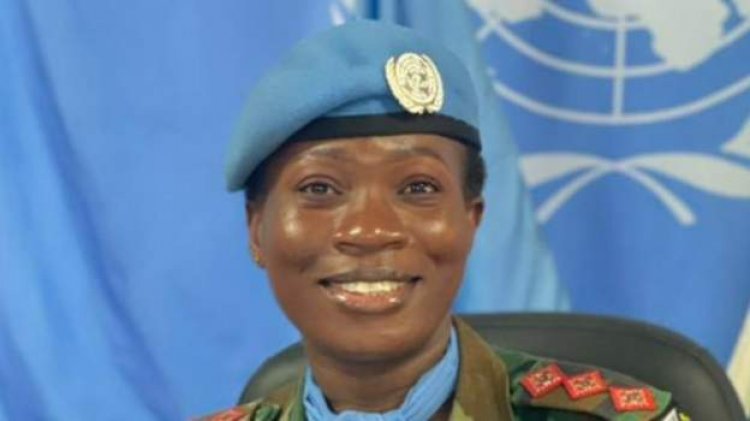 Ghanaian peacekeeper named UN gender award winner
