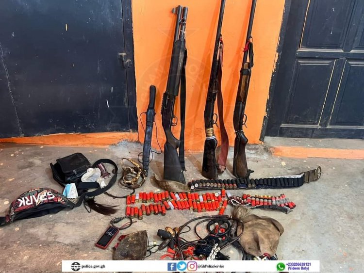 Police Have Busted Three Persons; Pursuing Others In Connection With Attacks On Mempeasem And Lukula Communities In The Savannah Region