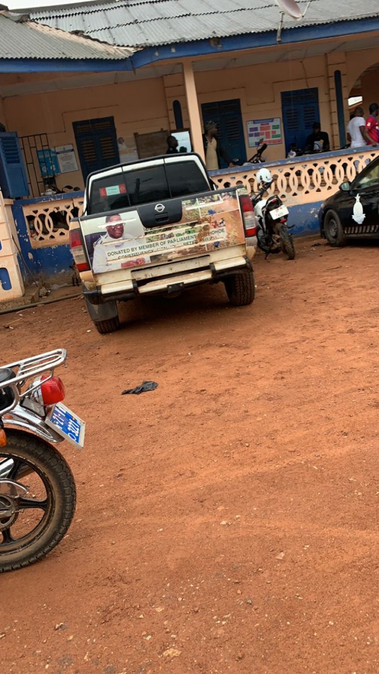 Hohoe MP Branded Vehicle  Arrested With Offensive Weapons In Kpando-NDC