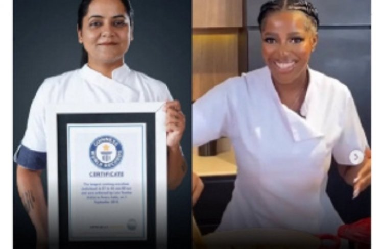After Hilda Baci replaced her, Indian chef Lata Tondon, broke a world record.