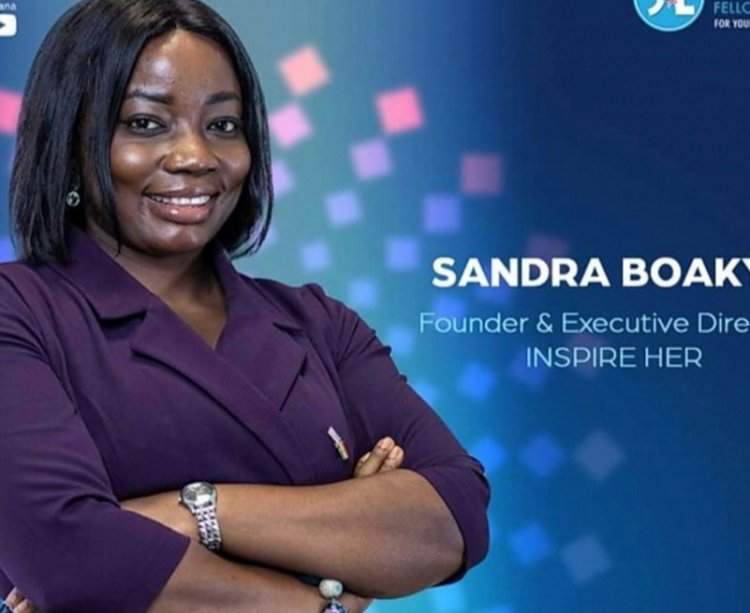 INSPIRE HER Founder Sandra Boakye is a 2023 Mandela Washington Fellow