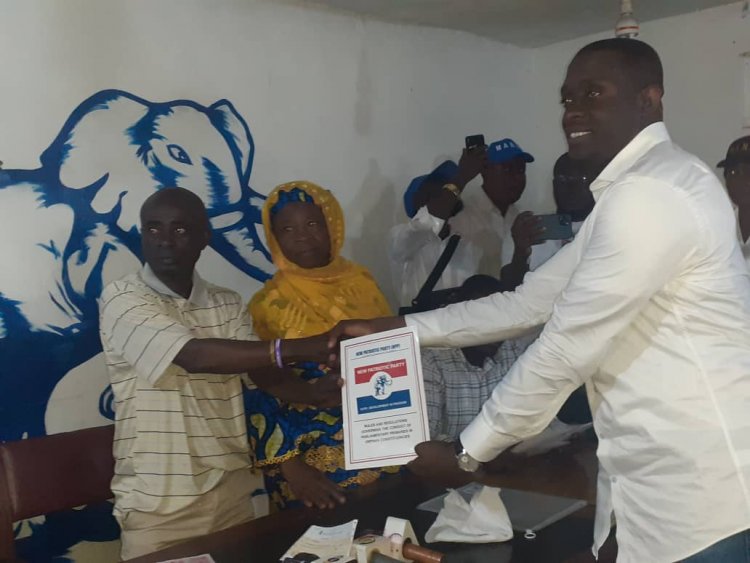 I am The Best Candidate  To Beat Asawase NDC MP--Manaf Ibrahim Tells NPP Delegates As He Files Nomination Forms