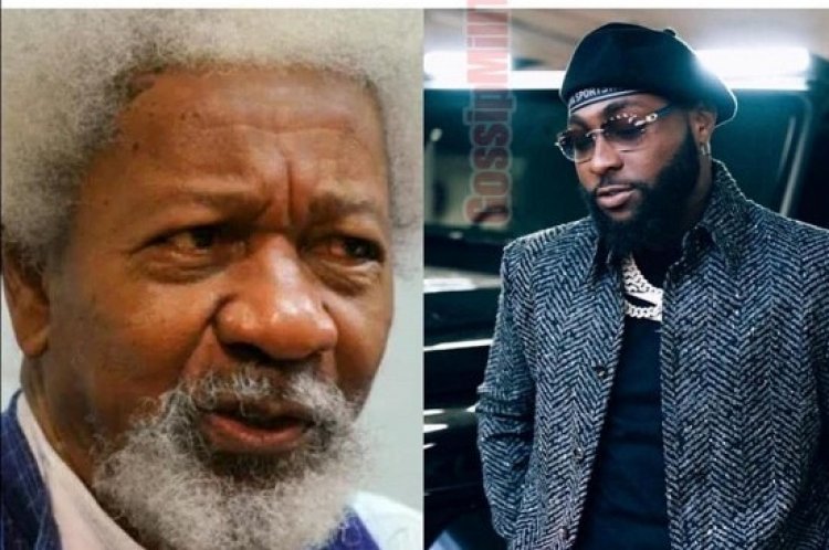 Wole Soyinka stands up for Afrobeats musician Davido amid Muslim controversy