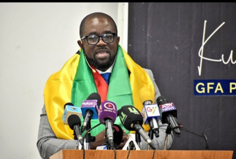 Kurt Edwin Simon Okraku Confident in Securing Re-election as President of Ghana Football Association
