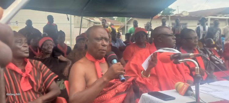 Osagyefo Amoatia Ofori Panyi, Kyebi Police Chief Cited--In Illegal Installation Of Chief At Adoagyiri