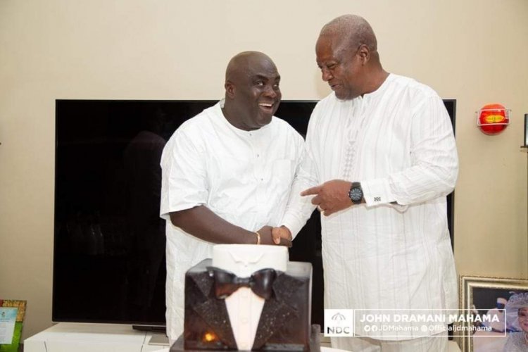 NDC's Japhet Festus Gbede Roots For Julius Debrah As Perfect Match With Mahama To Win 2024 Elections
