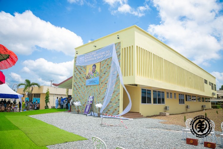 Kwahu Nkwatia Nkosouhene Does It Again As He Builds Neonatal Intensive Care Unit Complex And Hands The Facility Over To Eastern Regional Health Director