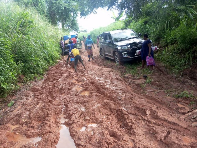 Tension Brews In Upper Manya Krobo Over Deplorable Nature Of Road Networks In The Area