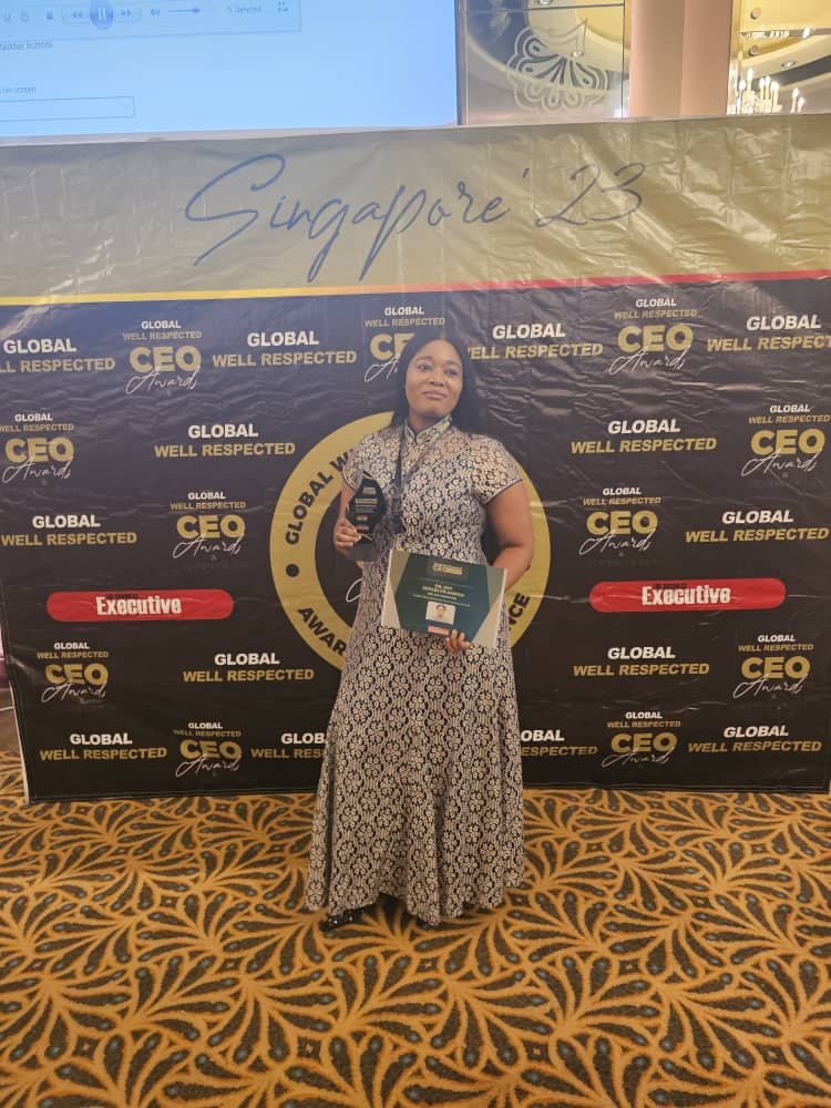 Joy Joycelyn Andoh Wins Global's Most  Respected CEO Award In Social Welfare Category