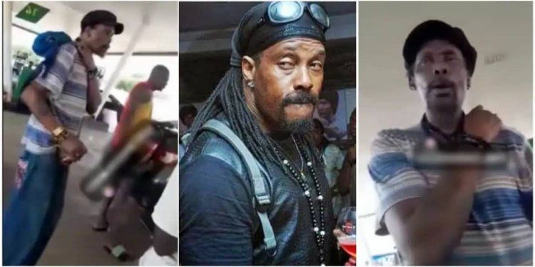 Nollywood Actor Hanks Anuku raises concerns with distressed appearance