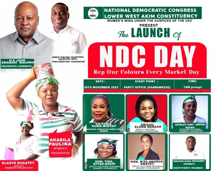 Ignore "Corrupt, Deceitful And Failed NPP Govt In 2024—NDC Lower West Akim Women's Wing Tells Ghanaians