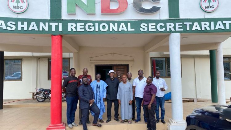 NDC National Conflict Resolution Committee Embarks On Healing And Reconciliation Process In Constituencies Of The Ashanti Region 