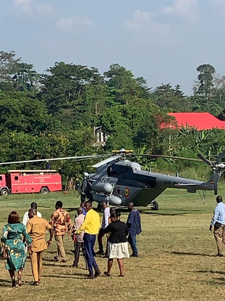Bawumia Accused Of Abusing Incumbency In Governance—He Uses The State Owned Helicopter For Thank You Tour