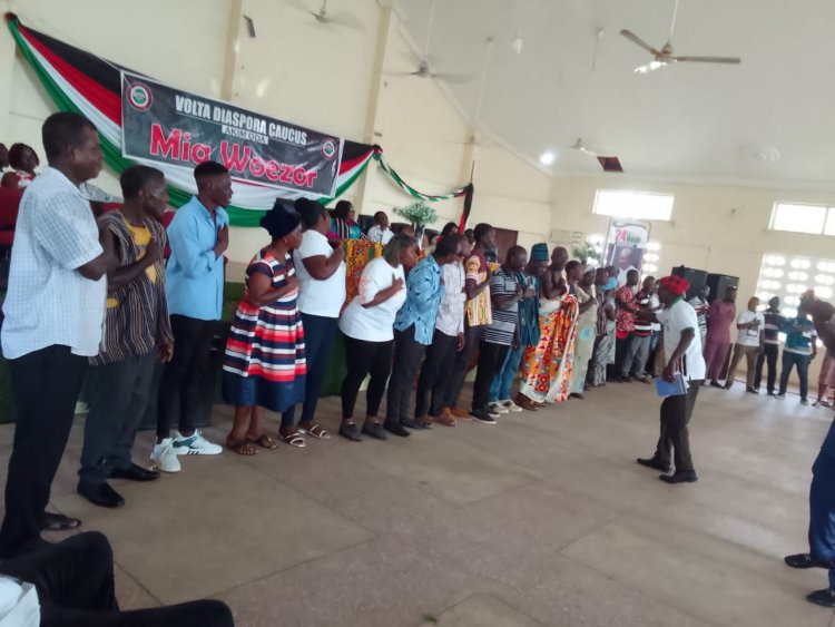 Volta Diaspora Caucus Relaunched In The Akim Oda Constituency 