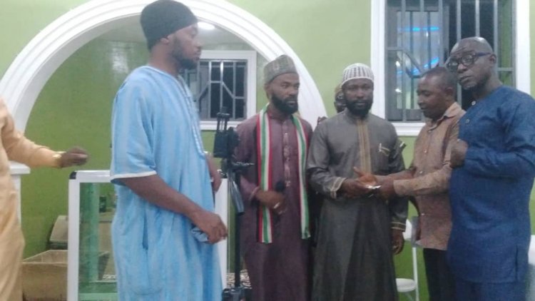 NDC PC For Awutu Senya East, Naa Koryoo Okunor And Other NDC Faithfuls Support Darul Islam Educational Centre
