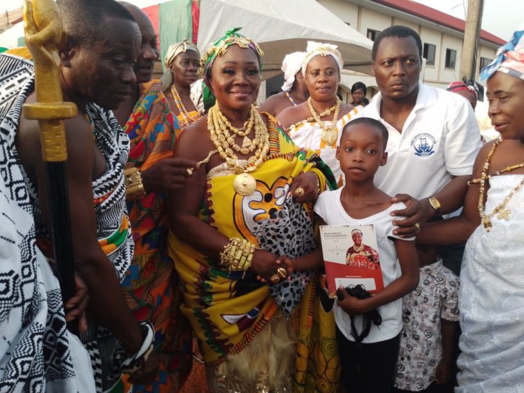 Kwahu Obo Queen mother Calls On Parents To Take Good Care Of Children 