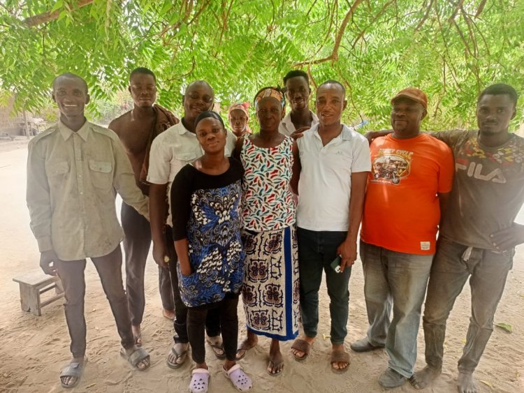 Central Tongu NPP PC Visits The Mother Of Former NPP Parliamentary Candidate For The Area