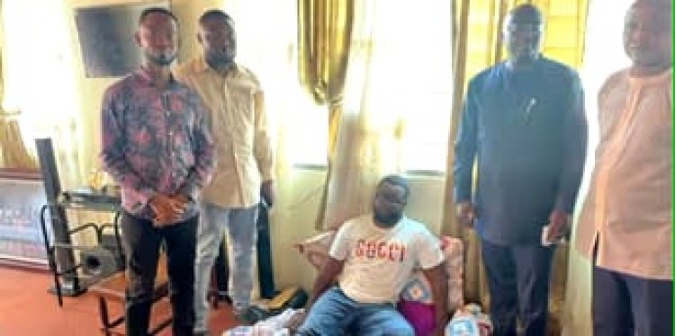 Bawumia pays a visit to YOLO star Drogba following his request for funding to treat a rare illness.