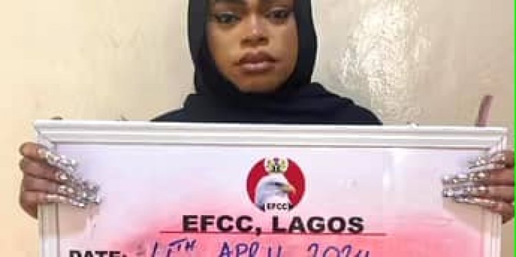 The EFCC has arrested BOB for alleged Naira abuse, putting her in the risky net of the law