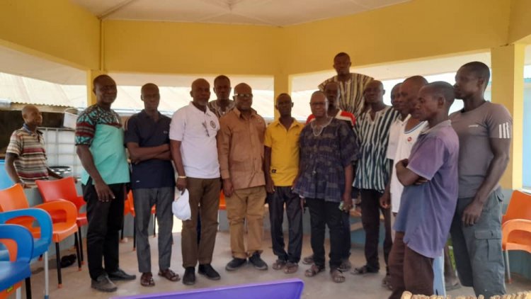 Volta Diaspora Caucus Inaugurates Sene West Volta Diaspora Caucus Branch of the Bono East Region