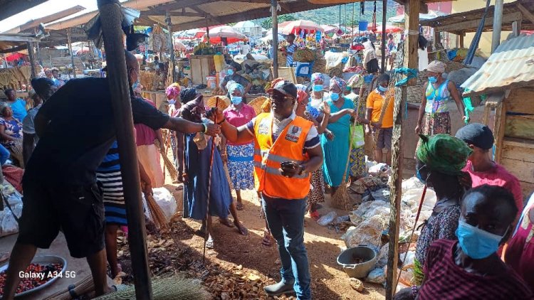 South Dayi MP Fights Against Poor Security And Sanitation in Tongor-Dzemeni Market