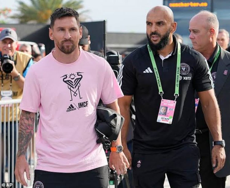 Chueko, Lionel Messi's Bodyguard, Prohibited From Entering Pitch
