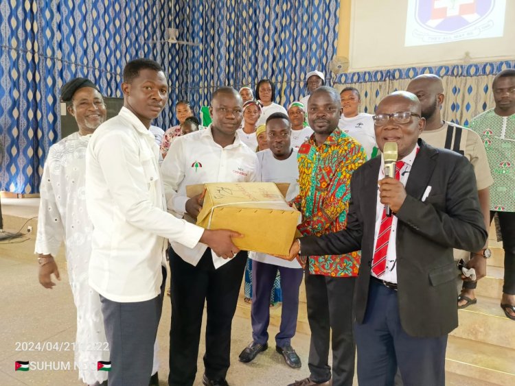 NDC PC For Suhum Donates To Ebenezer Presby Church 