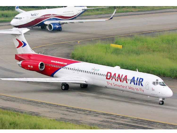 Dana Air Plane Crash-Lands In Lagos State