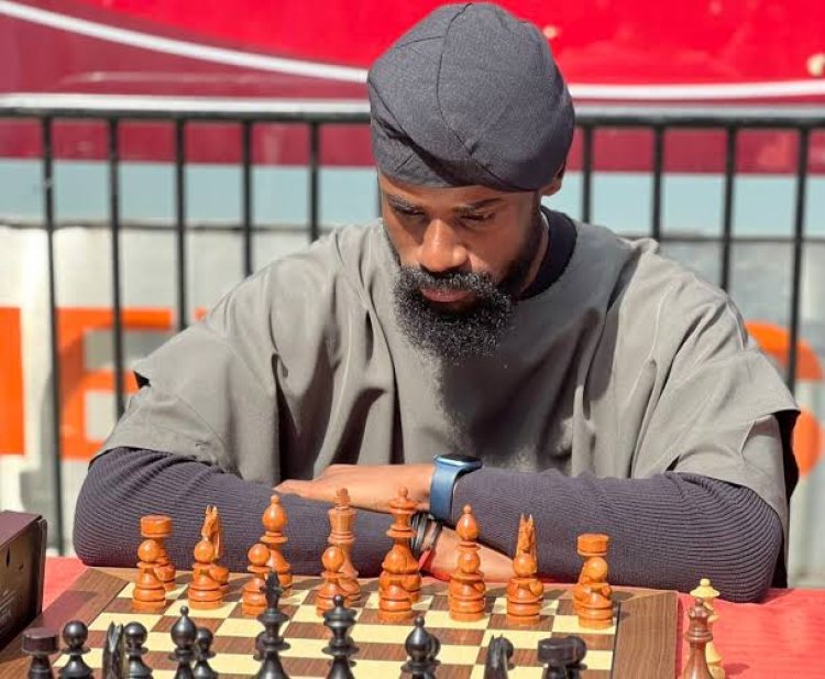 'I Was Against My Son Playing Chess' – Record-Breaker, Tunde Onakoya’s Dad