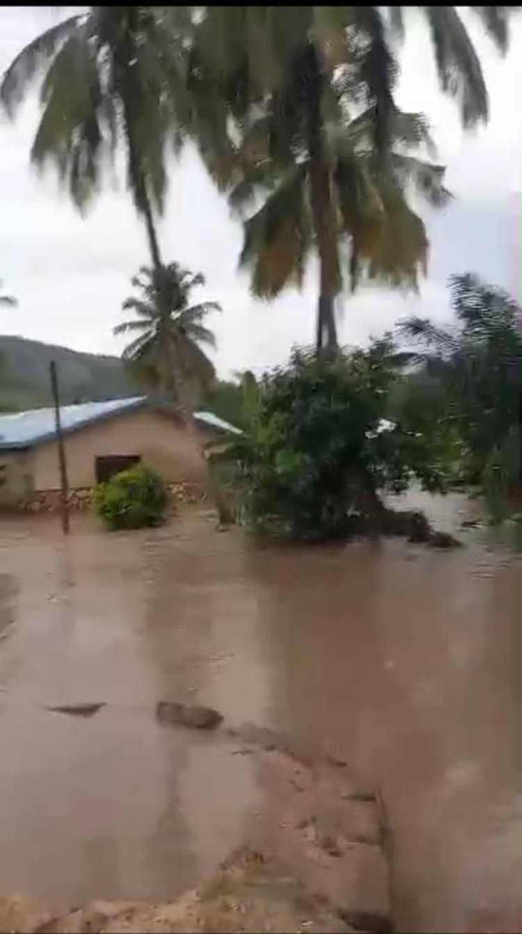 890 Houses Submerged, 2000 People Displaced; Following Heavy Rains In The Volta Region 