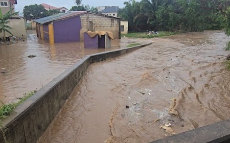 Schools, Churches, And  Homes Swept Away In Massive Accra Floods