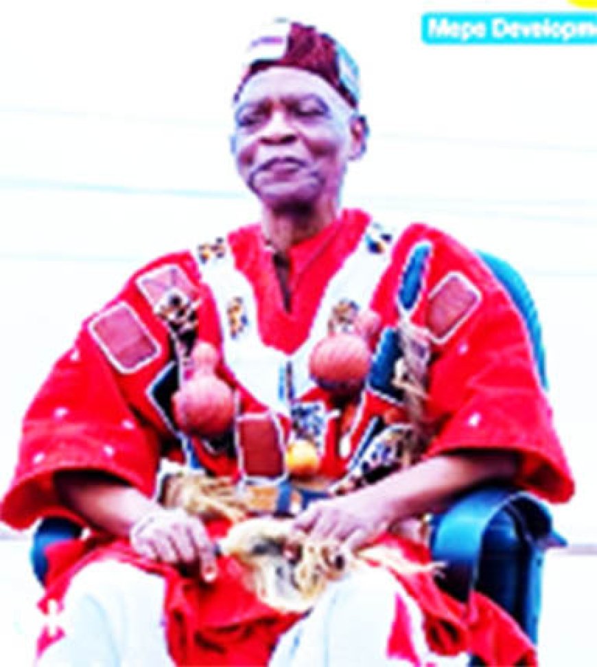 No Divisions Among Chiefs   In Mepe-Togbe Azagba IV Breaks Silence, Urges Young Citizens To  Drive Mepe's Development