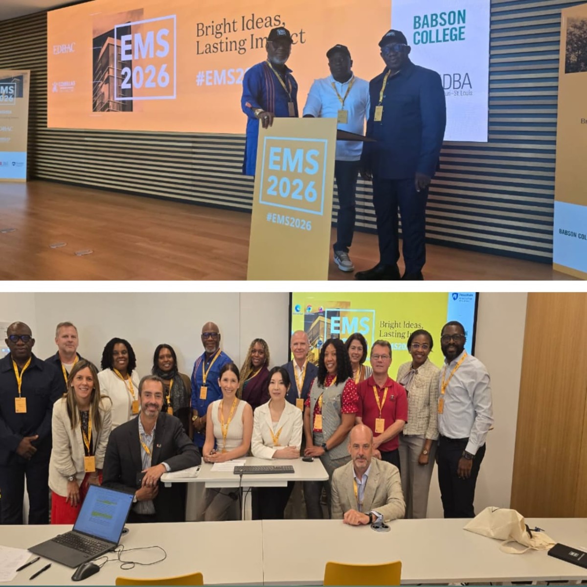 NIBS University Alumni Delegation Participates in Global EMS Conference 2026 in Madrid,Spain