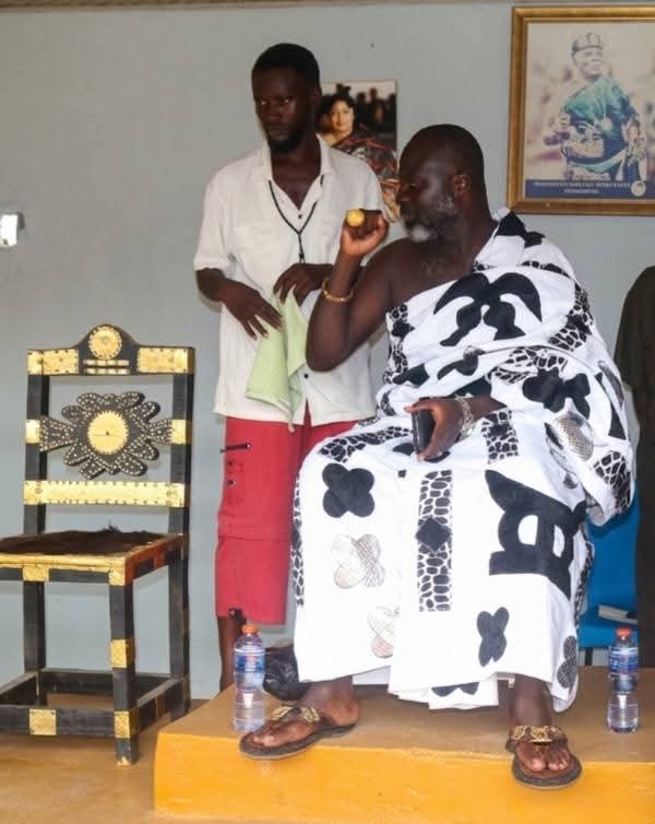 Fix Our Deplorable Connecting Roads Akyem Anyinasinhene   Urges President Mahama At   Ohum Festival, Cautions Youth Against Negative Behavior