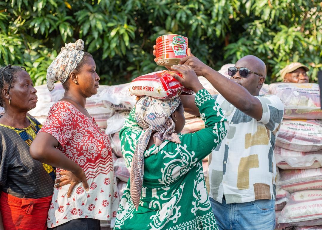Service to mankind is service to Allah – Alhaji Agongo donates millions of cedis to flood victims