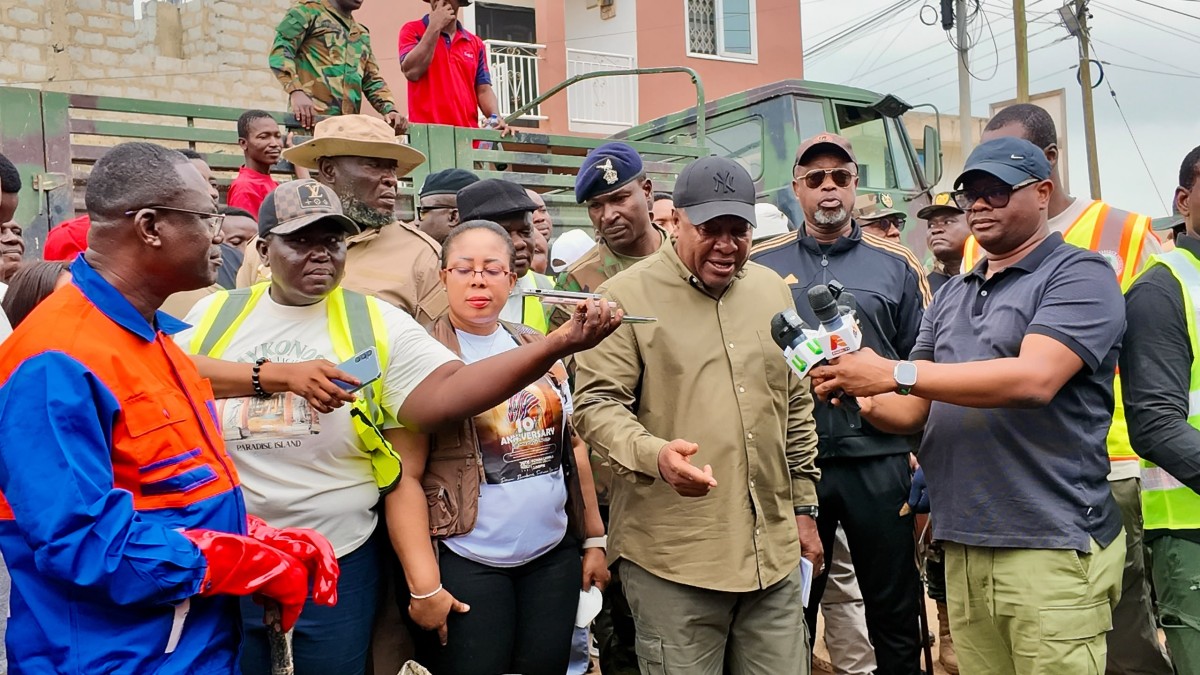 Zoomlion Deploys Heavy EquipmentaAs President Mahama Warns Against Dumping