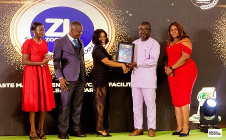Zoomlion Ghana Wins Two Major Awards at HESS Awards 2026 For Waste Management Excellence