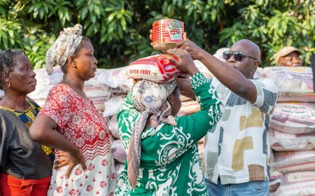 Service to mankind is service to Allah – Alhaji Agongo donates millions of cedis to flood victims