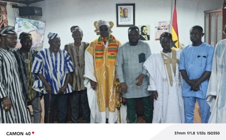 Official Courtesy Visit: Yoowa Overlord Praises Minister’s Drive To Restore Ashanti Region’s Growth