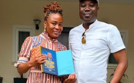 Chief Dr. Doliwura Zakaria Honors Amenfi Central MP For Exceptional Support At Historic Book Launch