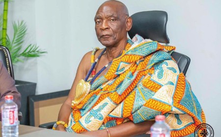 Return to Your Roots: Togbe Azagba IV Calls Mepe Citizens Home  For the 70th Afenorto Festival  —Chief Allays Fears of Communal Unrest And Tackles Palanquin Controversy