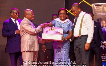 Rev. Wengam, Wife Complete 4th Apostolic Visit To Ashanti East Region