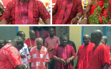 Osu Homowo: Osiahene Nii Nortey Adumuah IV Salutes Ancestors, Calls For Unity