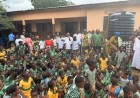 Mepe Queen Mother Marks Fifth  Anniversary With Pupils And  Commissions Water Facility For Roman Catholic Primary School