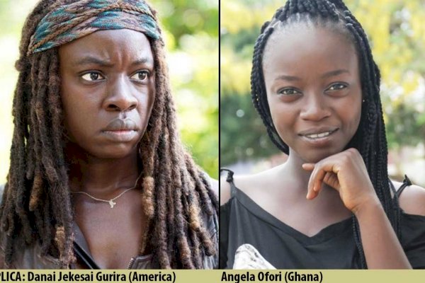Celeb Look Alike: Danai Gurira And Angela Ofori Have Something In Common