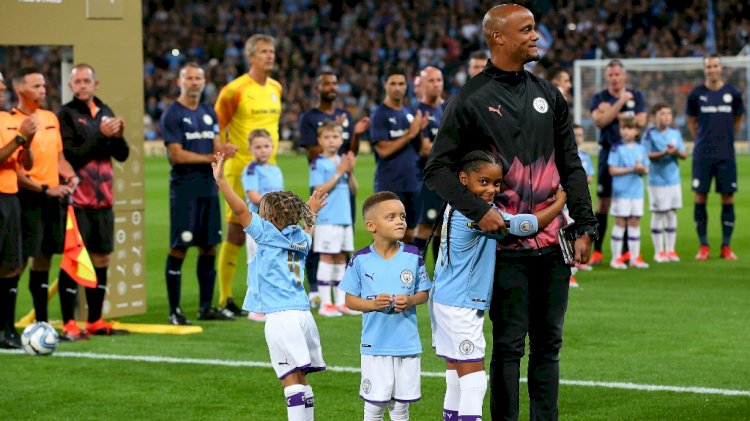 Kompany Describe Manchester City 'HUGE' after spectacular Testimonial Game at the Etihad on Wednesday Night