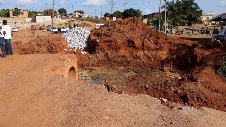 Ntiri-Buoho Residents Plead To Government To Speed Up Works On Their Shattered Bridge